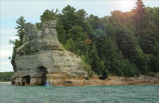 Miners Castle in Munising Michigan!