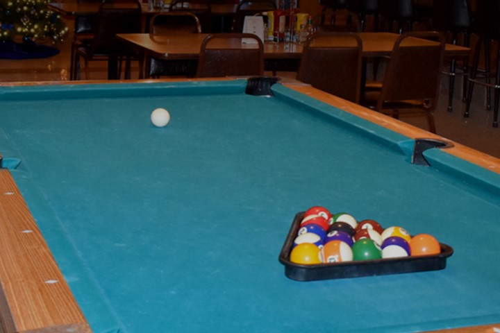 Joshua James Bar and Grill Pool Table