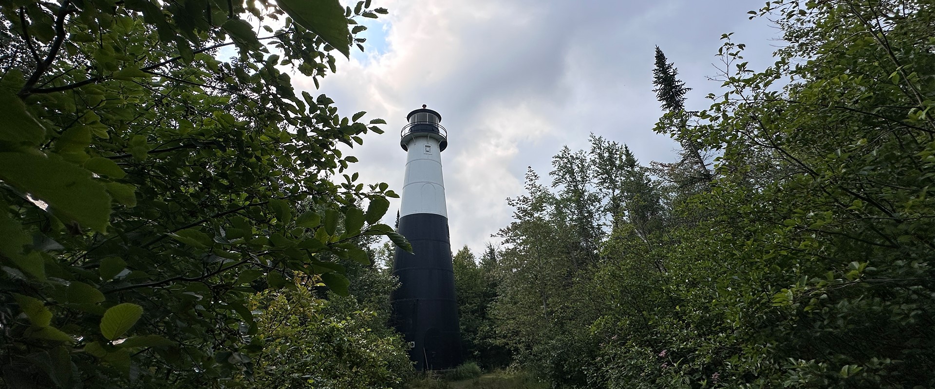 Christmas Michigan Lighthouse