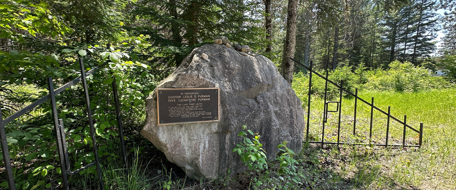 Pine Stump Junction Michigan Memorial
