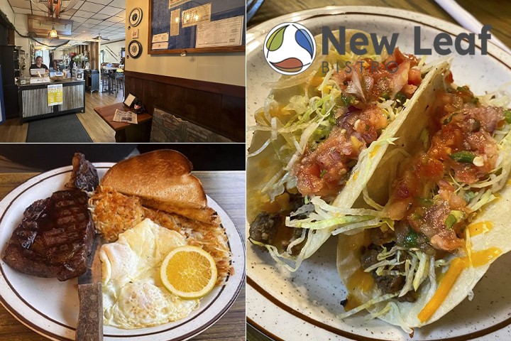Crystal Falls Michigan Restaurant New Leaf Bistro