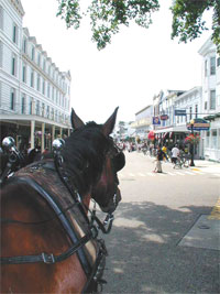 Downtown Mackinac Island